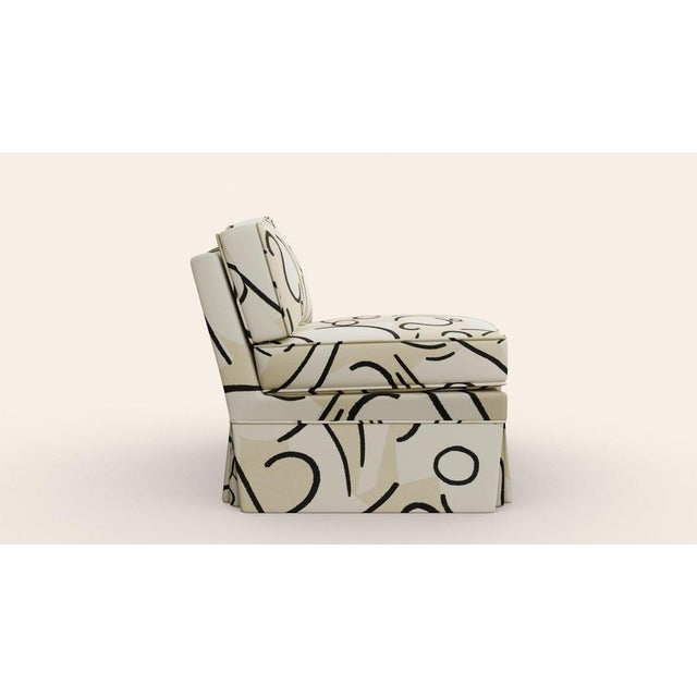 Coconut Felix Slipper Chair by Ceraudo For Sale - Image 5 of 8