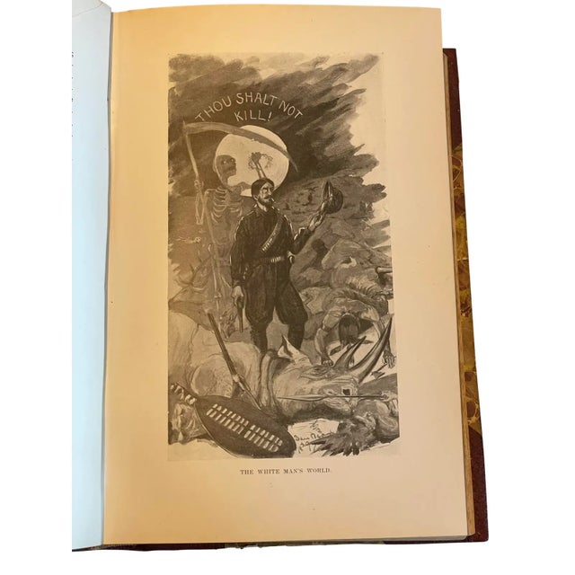 Late 19th Century Mark Twain First Edition Following the Equator, a Journey Around the World the American Publishing Company 1897 For Sale - Image 5 of 5