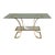 Brass 1970s Hollywood Regency Style Glass and Brass Console Table For Sale - Image 8 of 8