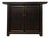 Rich Black 2-Door Side Cabinet For Sale
