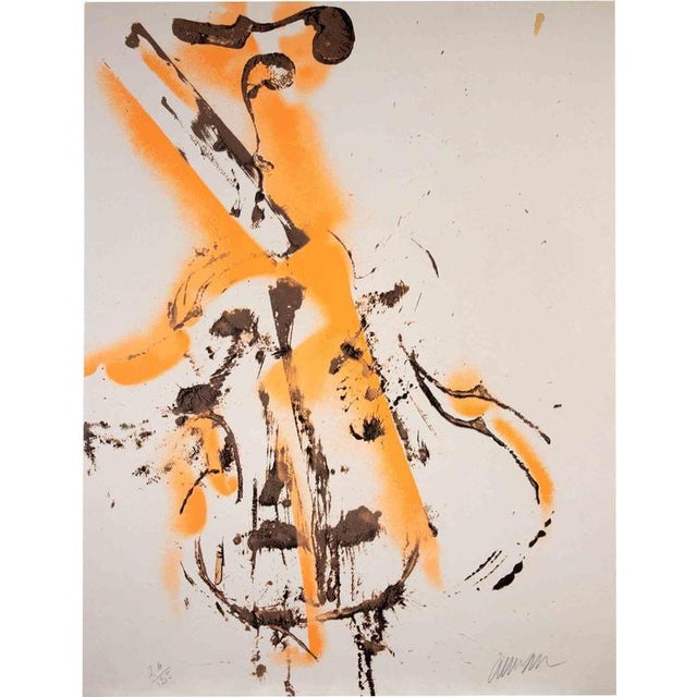 Armand Pierre Fernandez, Opus II, 1970s, Screen Print For Sale - Image 6 of 6