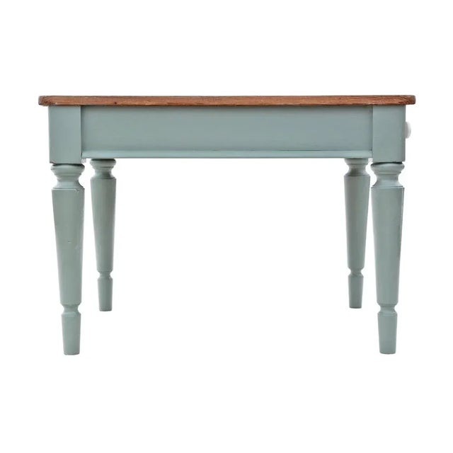 Antique Pine Kitchen Dining Table, 1915 For Sale - Image 4 of 10