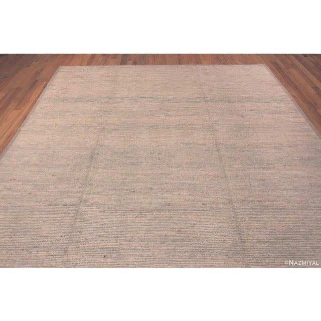 Amazing Subtle Hues Decorative Contemporary Handmade Area Rug, Country of Origin: Central Asia, Circa date: Modern Rugs –...