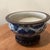 Antique Collectable Qianlong Period Blue and White Glazed Porcelain Censer/Bowl on Wood Base For Sale - Image 12 of 12