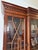 Traditional Georgian Carved Mahogany Breakfront Bookcase Cabinet by Hickory For Sale - Image 3 of 10