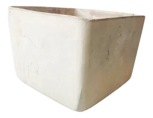 1960s Architectural Pottery Square Bisque Planter Style John Follis
