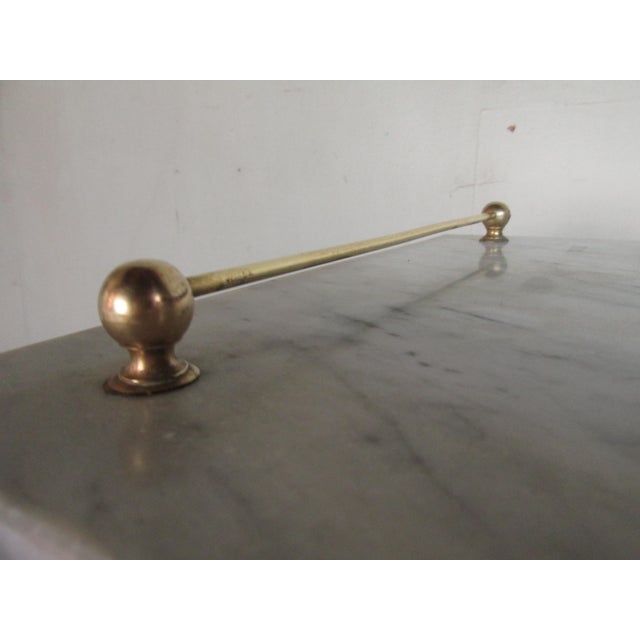 Gray Austrian Steel Jugendstil / Art Nouveau Style Nightstands, Circa 1910, a Pair For Sale - Image 8 of 14