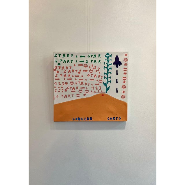 Alexandre Schaller, Start, Acrylic on Canvas, 1992 For Sale - Image 7 of 10