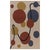 Doris Leslie Blau New Art Deco Inspired Beige, Black, Blue, Gold, Red, Wool Rug For Sale
