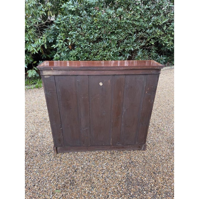 Antique Victorian Mahogany Open Bookcase, 1800s For Sale - Image 10 of 12