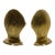 Vintage Brass Clam Shell Bookends, a Pair For Sale