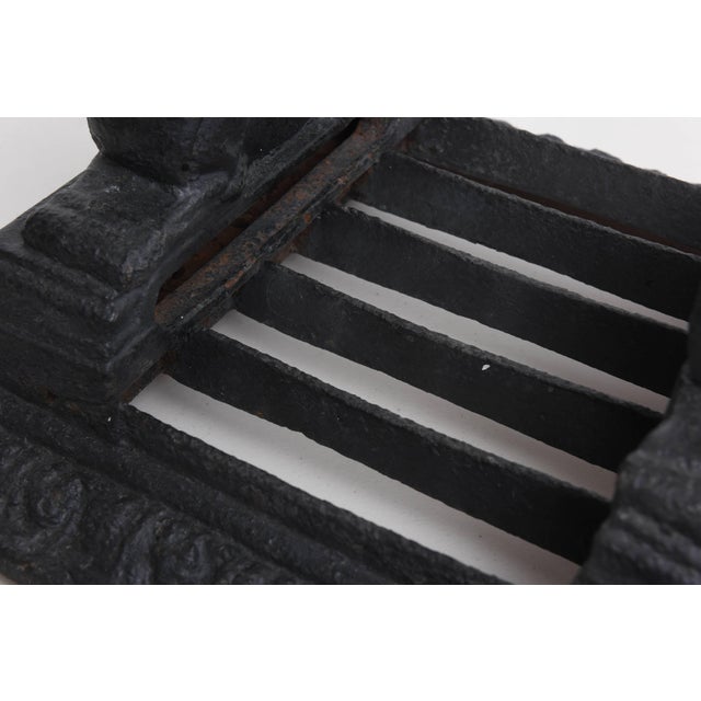 A. Kenrick & Sons Antique Egyptian Motif Boot Scraper by Archibald Kenrick & Sons, England, 1815-1820 For Sale - Image 4 of 11