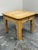 Rustic Southwestern Tile Inlay Wood End Table For Sale - Image 3 of 12