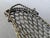 1970s French Woven Wire Silver Plate Wine Bottle Holder For Sale - Image 4 of 5