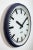 1960s Industrial German Blue Factory Wall Clock from Burk, 1960s For Sale - Image 5 of 18