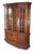 Traditional Late 20th Century Thomasville Collectors Cherry Traditional Canted Front Lighted China Cabinet For Sale - Image 3 of 18