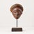 Early 20th Century Chokwe Mask Mwana Pwo with Headdress Custom Stand For Sale In Denver - Image 6 of 9