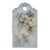 Ceramic Cutting Board Signed 1998 Hand Painted Blue With Yellow Flowers 3706b For Sale