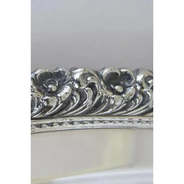 Early 20th Century Silver Plated on Copper Tray by Wilcox Shell For Sale In Denver - Image 6 of 10