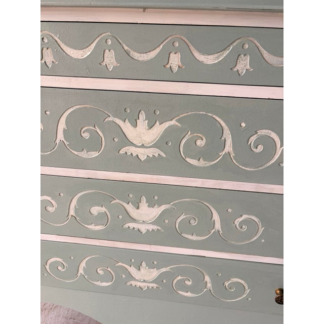 Vintage French Blue Buffet For Sale In Chicago - Image 6 of 6