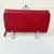 1990s 1996 Vintage Boho Chic Coach Red Leather Tri-Fold Checkbook, Cards & Coins Wallet For Sale - Image 5 of 12
