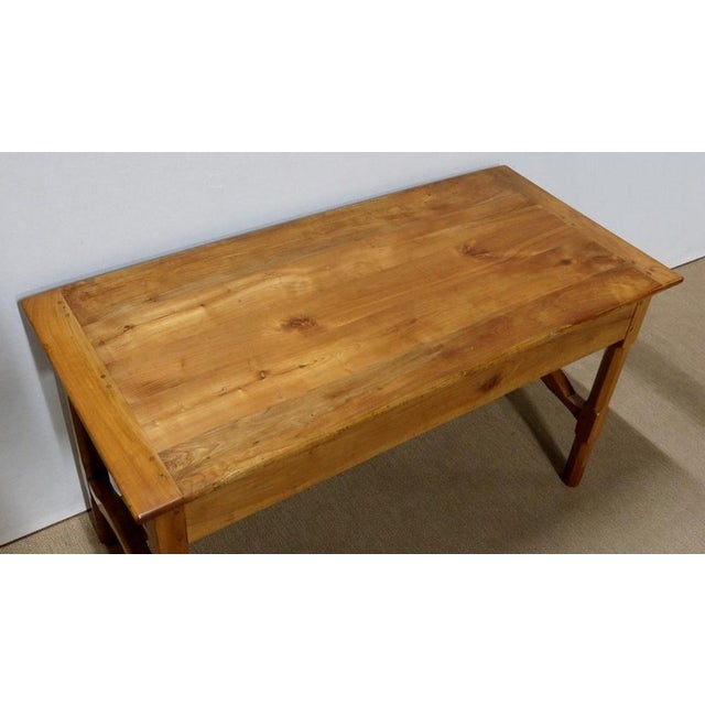 Rectangular Table in Solid Cherry Wood For Sale - Image 5 of 18