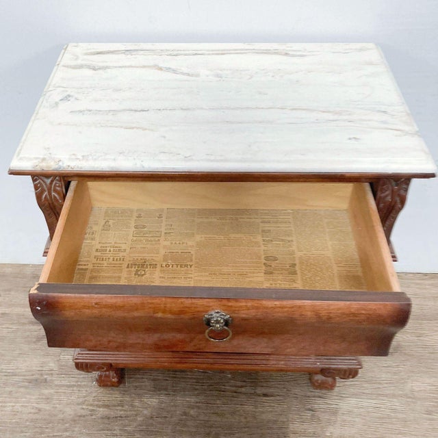 1990s Pair of Vintage Pulaski Furniture "Pulaski" Wormed Maple