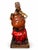 Late 20th Century Mexican Folk Art Papier-Mâché Market Figures With Basket and Jug — Pair For Sale In Las Vegas - Image 6 of 7