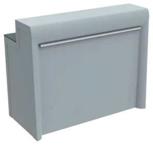 Straight Grey Lacquered Classe Bar by Mowee