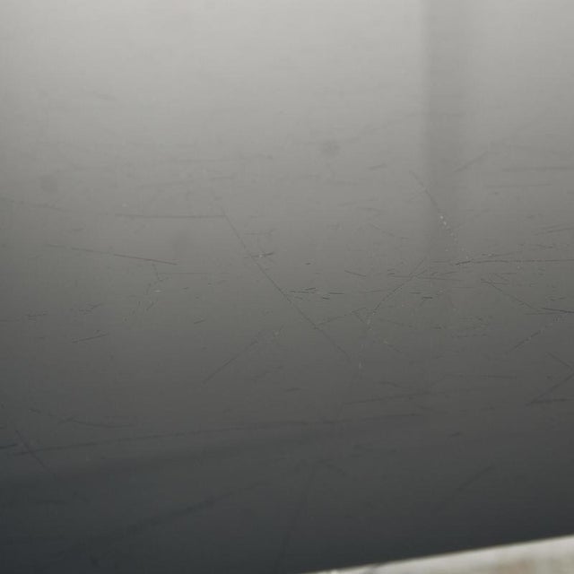 Glass and Steel Dining Table by Max Sauze, 1970s For Sale - Image 9 of 12