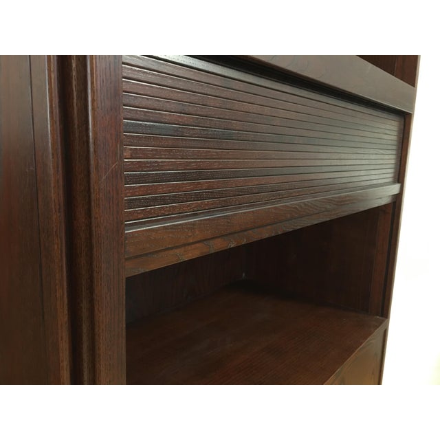 Wood 4D Highboard attributed to Angelo Mangiarotti for Molteni For Sale - Image 7 of 18