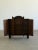 W46.25 D11.5 H51.5 A beautifully restored Art Deco waterfall cabinet. This piece has been fully refinished to highlight...