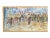 Signed Coleman Abstract Expressionist Urban Festival Painting For Sale - Image 9 of 12