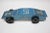 Ca. 1970s USA vintage handmade model car in metallic blue with Detroit Lions applied graphics (stickers or transfers) and...