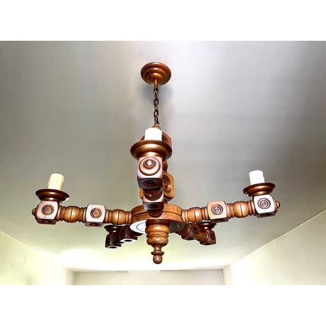 French Basque Pendant Light, 1960 For Sale - Image 10 of 10