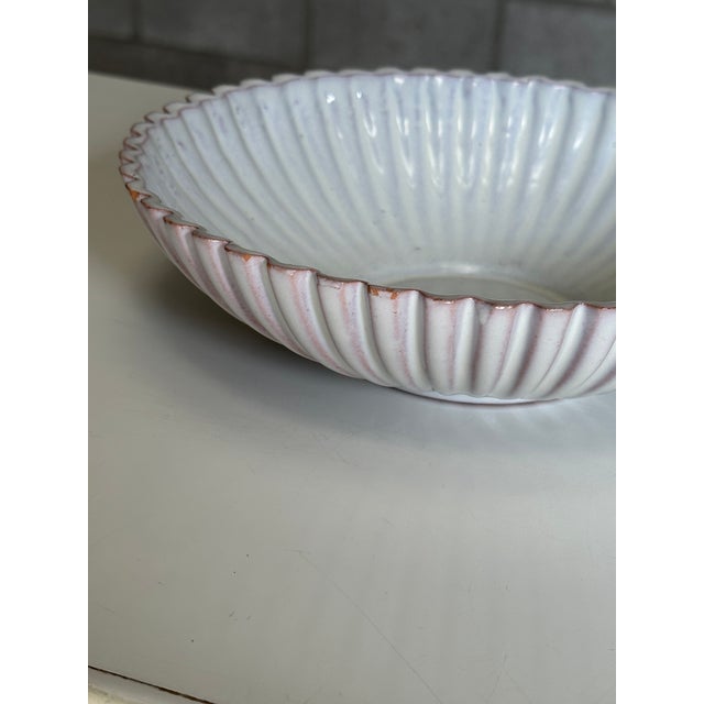 1940s Vicke Lindstrand Large Bowl for Upsala Ekeby For Sale In Philadelphia - Image 6 of 7