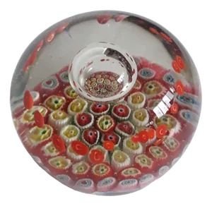 Millefiori Murano Glass Paper Weight