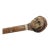 Antique Folk Art Hand Carved Wood Young Male Alpine Hat Boy Walking Stick Cane For Sale