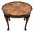 Pie Crust Coffee Table in Figured Walnut, 1920s For Sale