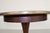 Round Ships Table in Dark Stained Wood with Brass Details by Gustavo Pulitzer-Finali, Italy, 1940s For Sale - Image 9 of 18
