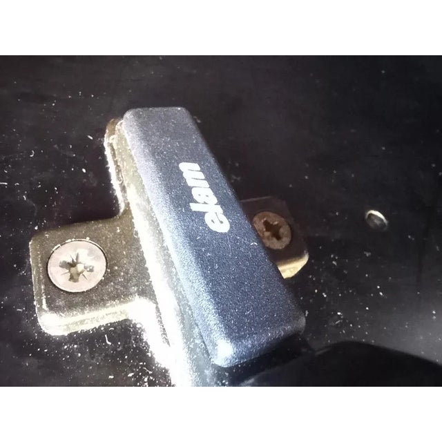 Black Sideboard in Black Lacquer by Marco Zanuso for Elam, 1970s For Sale - Image 8 of 9