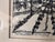 Black 1970s Jean-Paul Riopelle Abstract Lithograph Black & White Modernist Art Framed, With Coa For Sale - Image 8 of 8