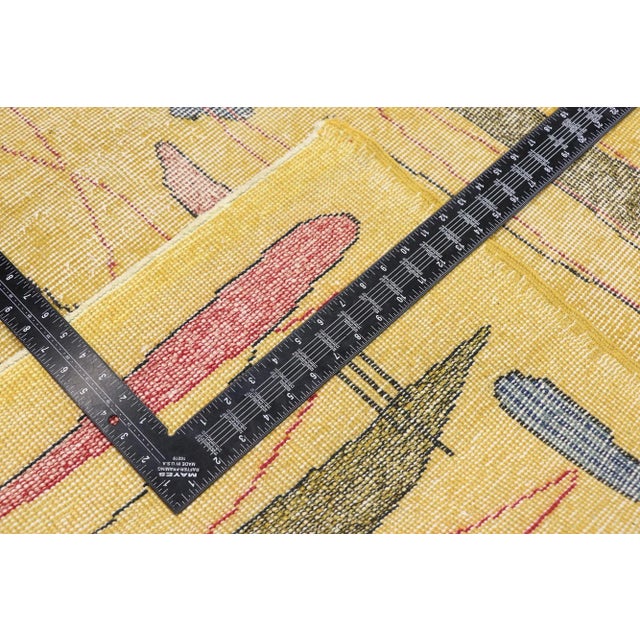 Mid 20th Century Zeki Muren Vintage Turkish Sivas Rug, 05'05 X 08'11 For Sale - Image 5 of 9