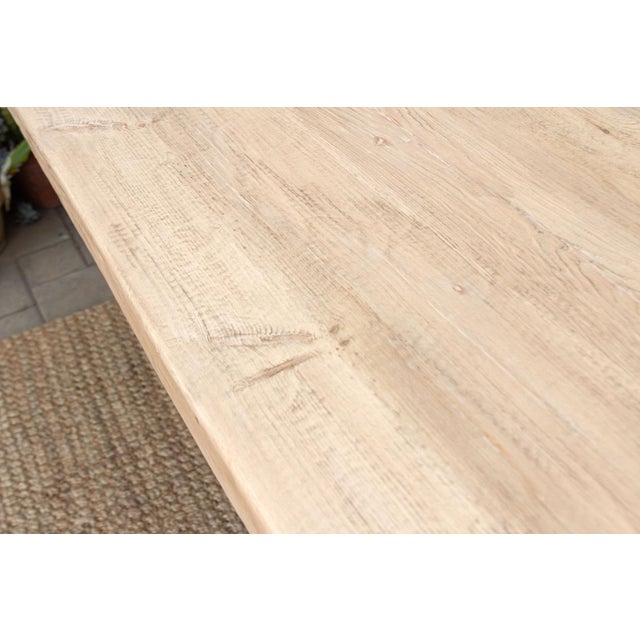 The Bearn, Monumental 10ft Long Double Pedestal Dining Table For Sale - Image 4 of 14