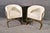 Hollywood Regency Mid Century Barrel Side Chairs- Pair For Sale - Image 3 of 11