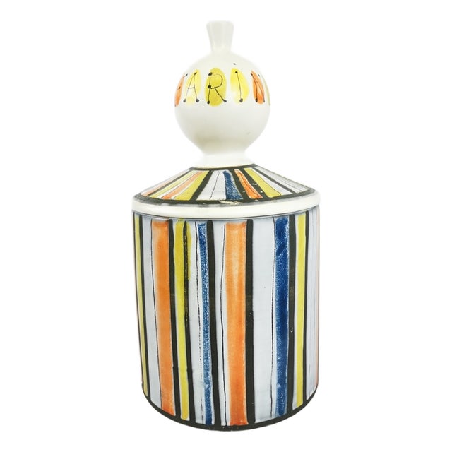 Ceramic Flour Pot by Roger Capron for Vallauris For Sale