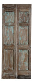 Example of Mediterranean Barn Doors