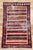 Distressed Vintage Persian Lori Striped Rug - 03'08 X 05'07 For Sale - Image 9 of 9