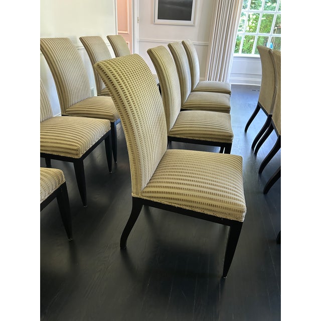 Contemporary Stunning Set of 12 Vintage Artistic Frame Dining Chairs; 2 Arm Chairs and 10 Side Chairs For Sale - Image 3 of 8
