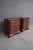 Pair of Henkel-Harris four-drawer bedside chests or bachelor chests in genuine mahogany, crafted in the Georgian style....